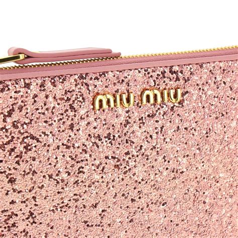 miu miu clutch pochette|miu michaels handbags.